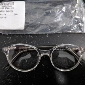 Warby Parker Farris Crystal Round Oval Frames